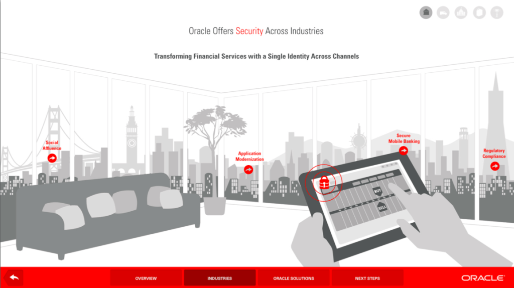 Oracle Security Sales&nbsp;App