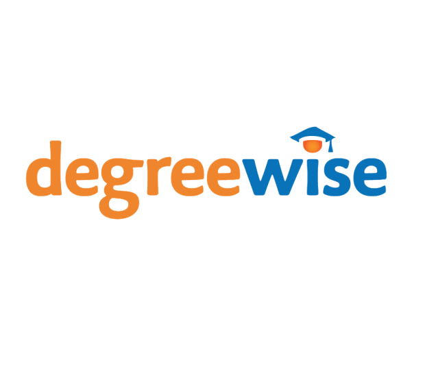 Art direction and design of the Degreewise brand. SimpleTuition's DegreeWise.com helps people find the right school based on their unique needs, from better career opportunities to meeting personal goals. The logo incorporates an anthropomorphised